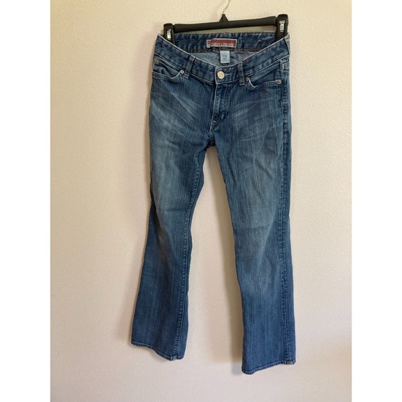 GAP Denim - Gap Curvy Low Rise Size 4 Regular Denim Blue Jeans Women Pockets